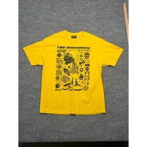 The Hundreds Acid House Party Graphic T-Shirt Yellow Mens XL Streetwear 2022